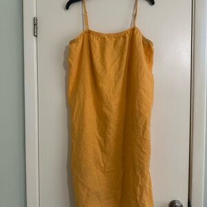 A New Day Orange Midi Dress